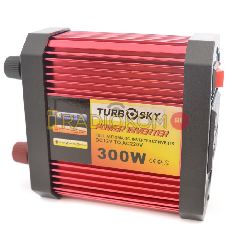 Инвертор Turbosky PI-300. IN-300W. Преобразователь напряжения